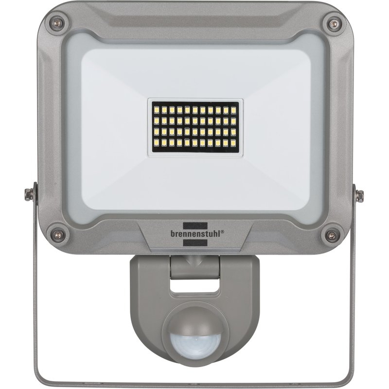 Foco LED de pared JARO con detector de movimiento por infrarrojos y protección IP44 Brennenstuhl