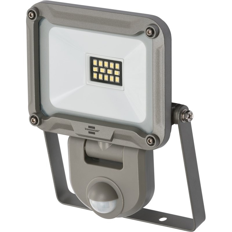 Foco LED de pared JARO con detector de movimiento por infrarrojos y protección IP44 Brennenstuhl