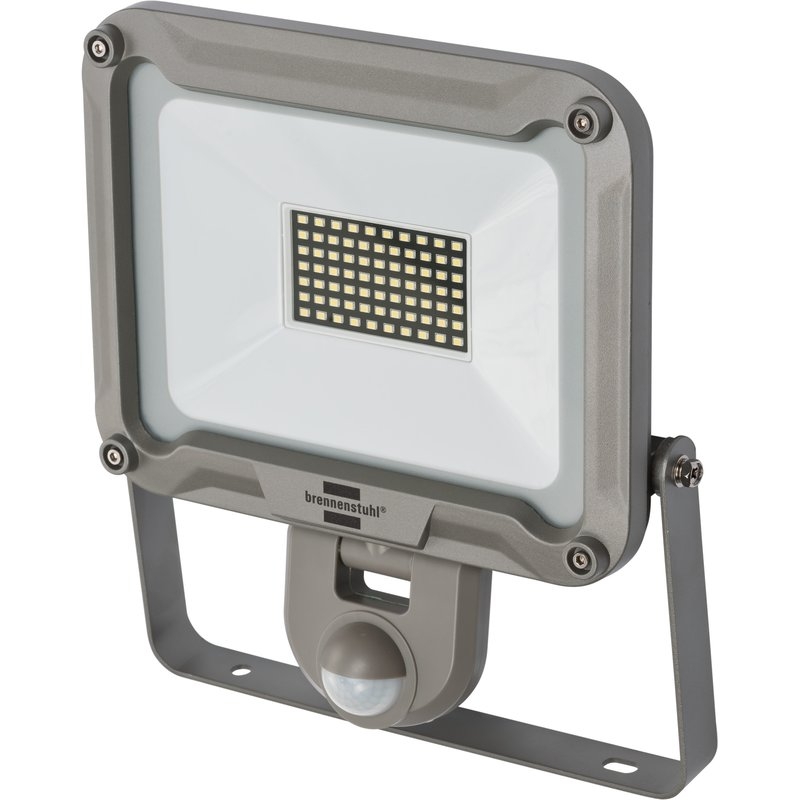 Foco LED de pared JARO con detector de movimiento por infrarrojos y protección IP44 Brennenstuhl