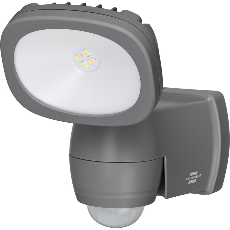 Foco LED de pared a batería LUFOS con detector de movimiento y protección IP44 Brennenstuhl