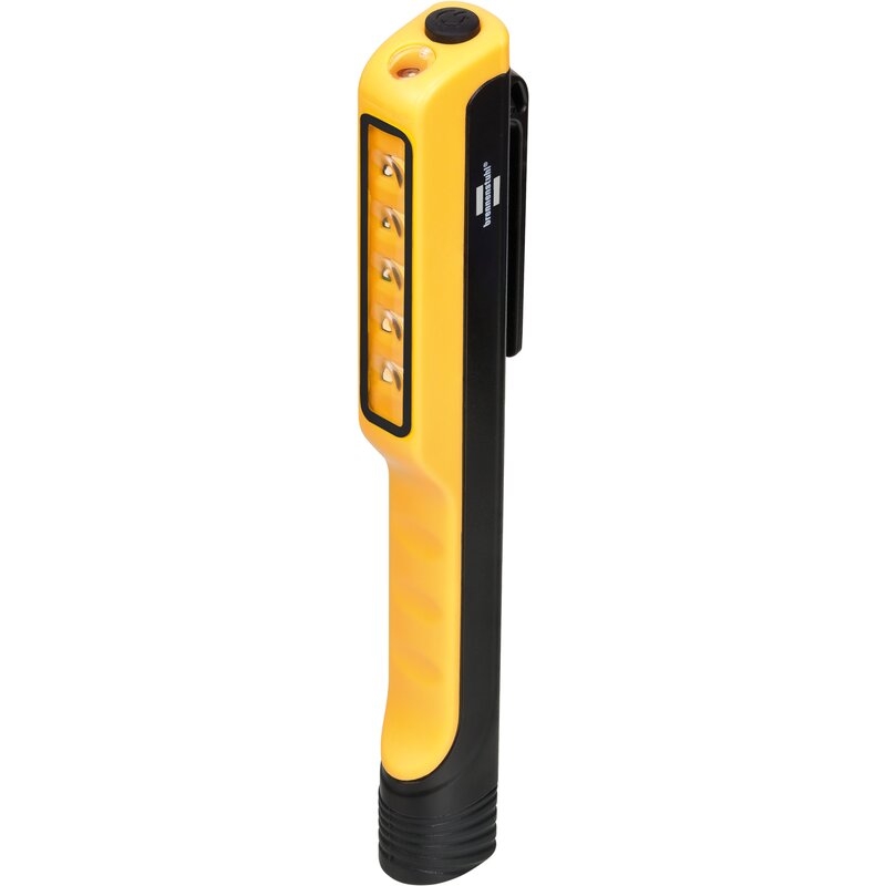 Linterna de trabajo LED HL 100 con clip (107+10 lm) Brennenstuhl