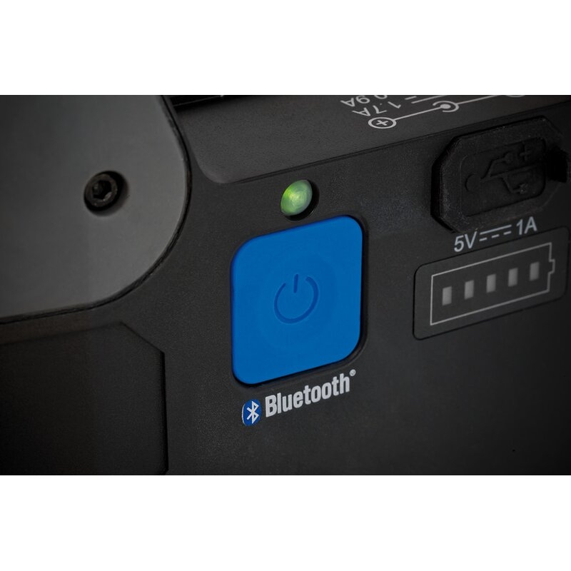 Foco LED portátil TORAN con Bluetooth y batería recargable Brennenstuhl