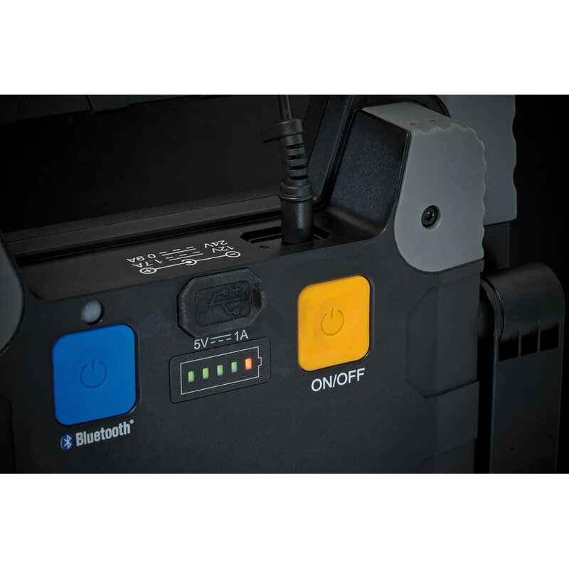 Foco LED portátil TORAN con Bluetooth y batería recargable Brennenstuhl