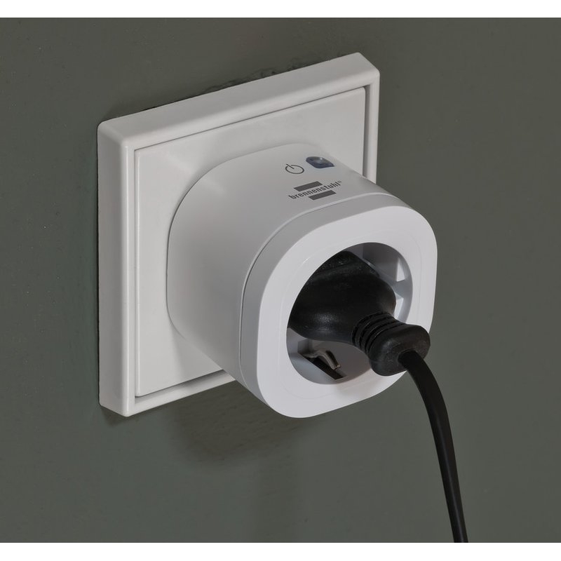 Enchufe inteligente brennenstuhl® Connect WiFi WA 3000 XS01 blanco IP20 Brennenstuhl