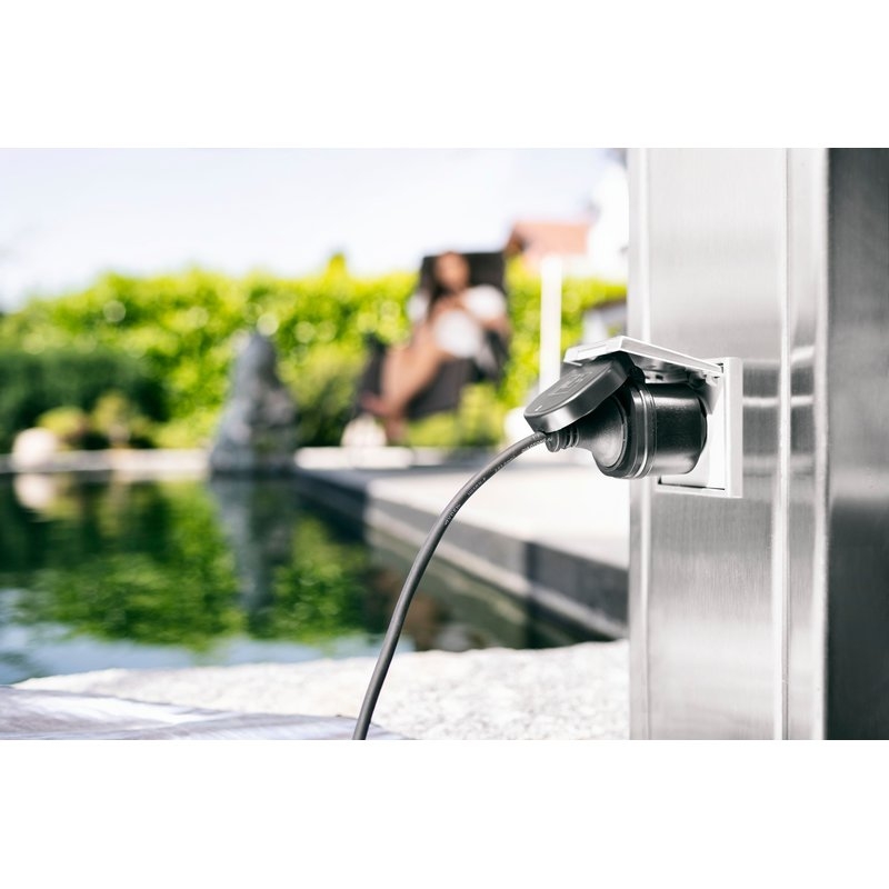 Enchufe inteligente brennenstuhl® Connect WiFi WA 3000 XS02 negro IP44 Brennenstuhl