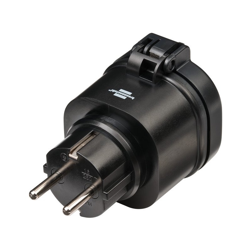 Enchufe inteligente brennenstuhl® Connect WiFi WA 3000 XS02 negro IP44 Brennenstuhl