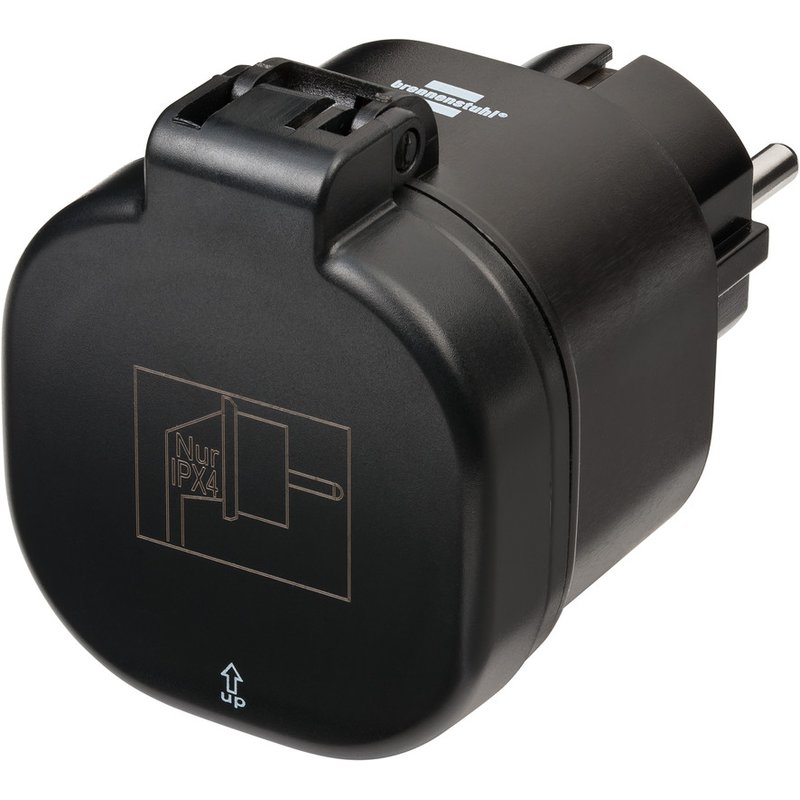 Enchufe inteligente brennenstuhl® Connect WiFi WA 3000 XS02 negro IP44 Brennenstuhl