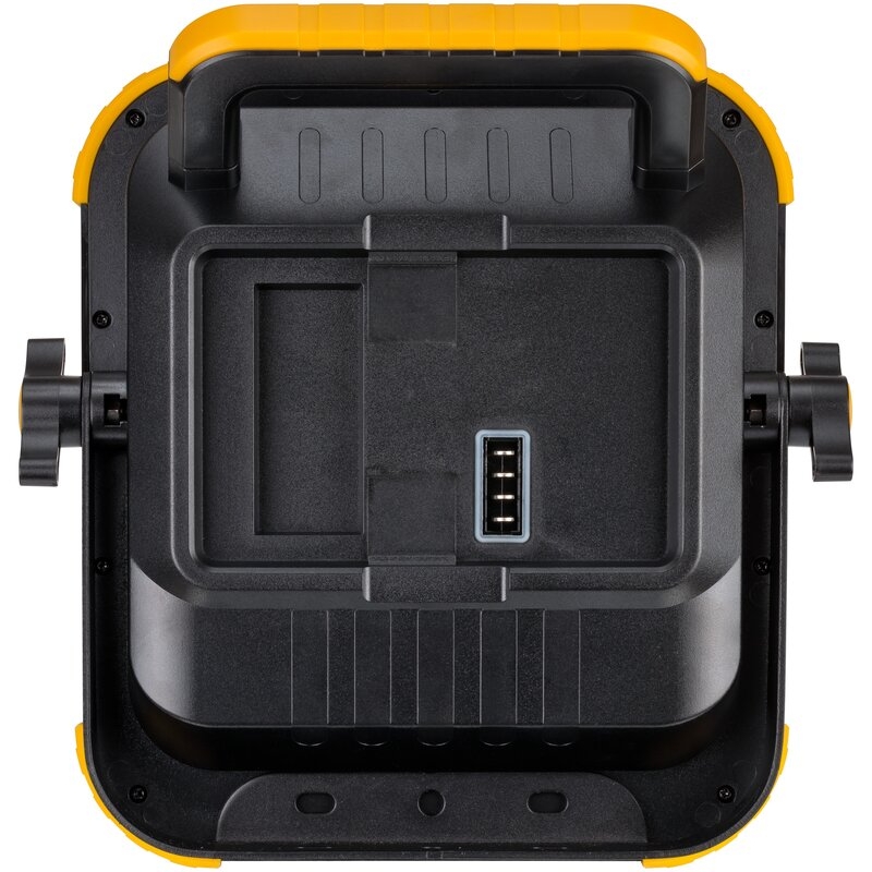 Foco LED portátil BLUMO con batería recargable y altavoces Bluetooth Brennenstuhl