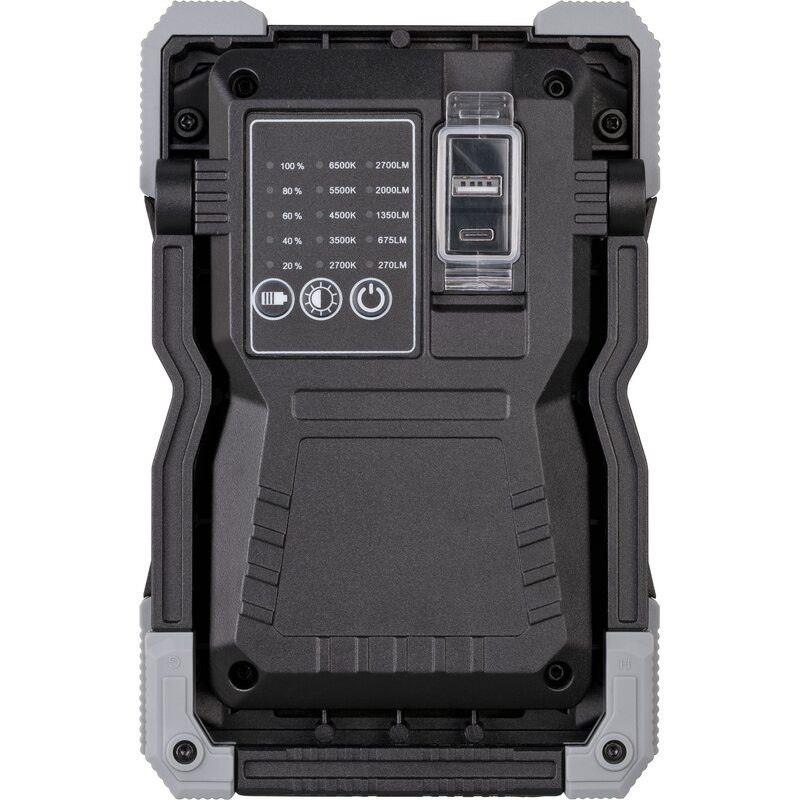 Foco LED portátil RUFUS 3020 MA con batería recargable y reproducción de colores 15CRI 96 Brennenstuhl