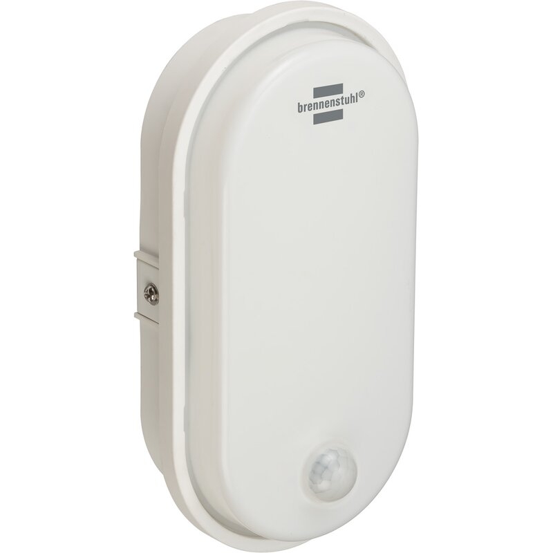 Aplique/plafón LED ovalado OL de 1600 lm con detector de movimiento y protección IP54 Brennenstuhl