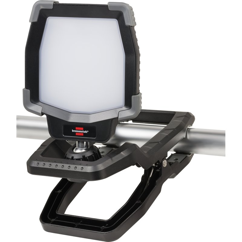 Foco de trabajo LED PORTÁTIL con pinza abrazadera CL 1045 MA, IP65 Brennenstuhl