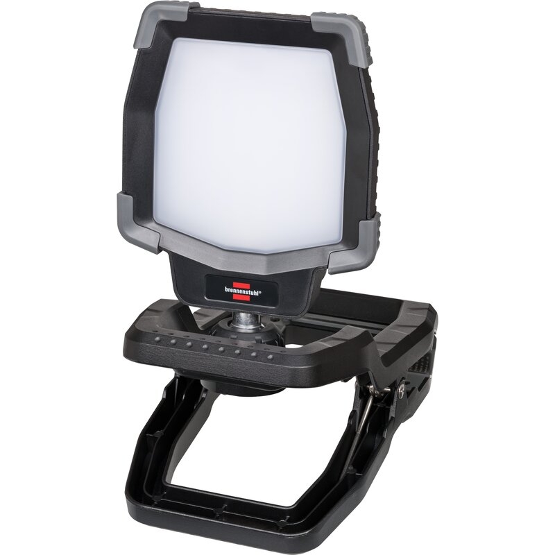 Foco de trabajo LED PORTÁTIL con pinza abrazadera CL 1045 MA, IP65 Brennenstuhl