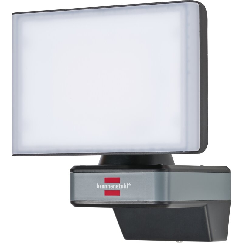 Foco LED de pared WF con protección IP54 y control con app via WIFI Brennenstuhl