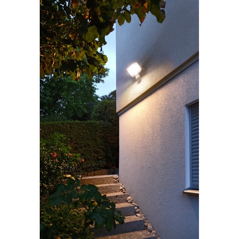 Foco LED AL con detector de movimiento por infrarrojos IP44 Brennenstuhl