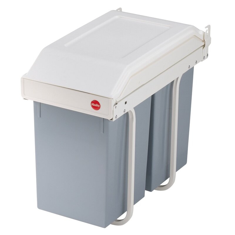 Cubo de reciclaje integrable Multi-Box Duo L Hailo