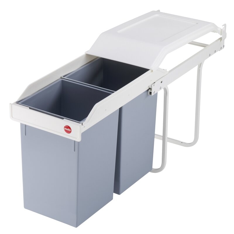 Cubo de reciclaje integrable Multi-Box Duo L Hailo