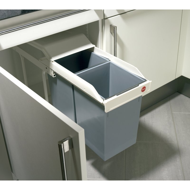 Cubo de reciclaje integrable Multi-Box Duo L Hailo