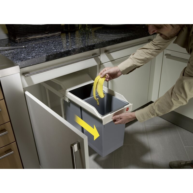 Cubo de reciclaje integrable Multi-Box Duo L Hailo