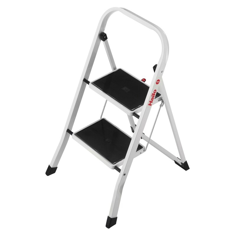 Mini escalera de acero K20 Hailo