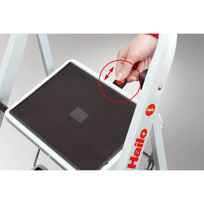 Mini escalera de acero K20 Hailo