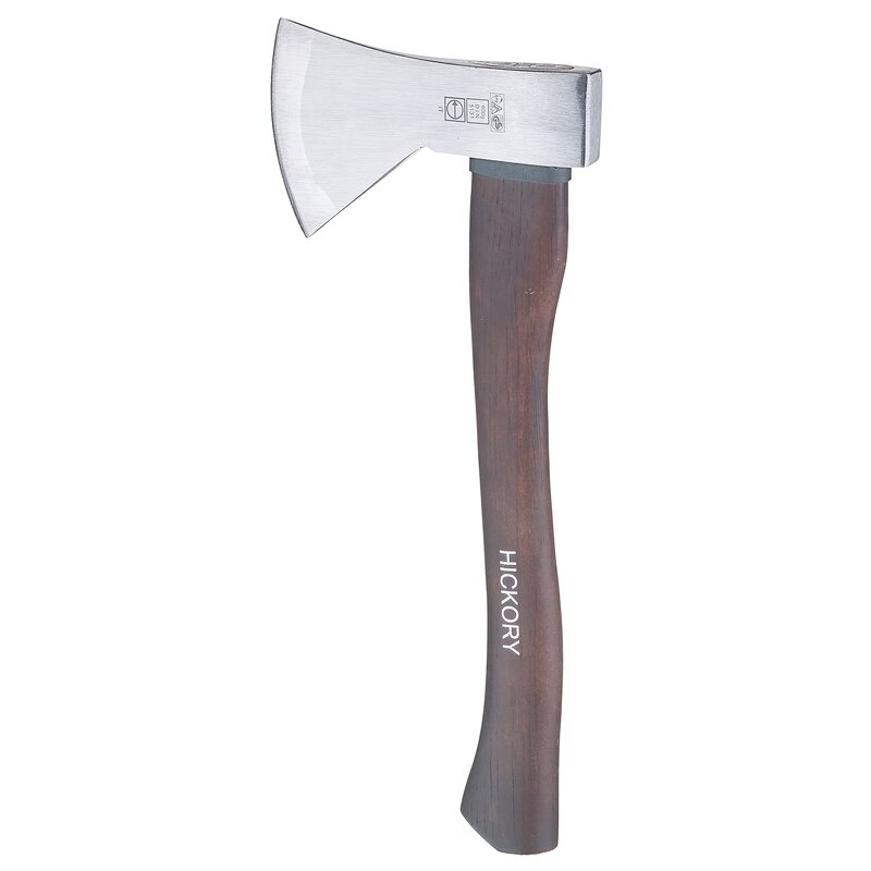 Hacha DIN 5131 B – 7294 B con mango de madera de hickory Ruthe
