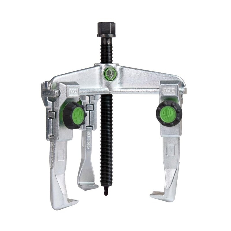Extractor exterior de 3 patas con regulación rápida con moletas de goma