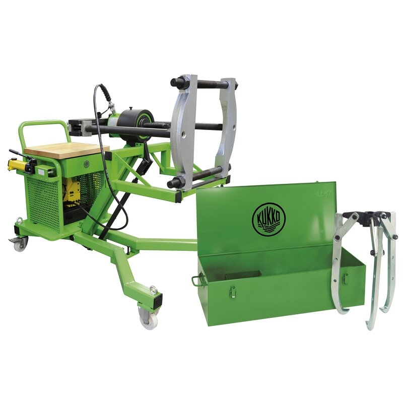 Separador + Extractor de rodamientos hidráulico móvil “GOLIATH”