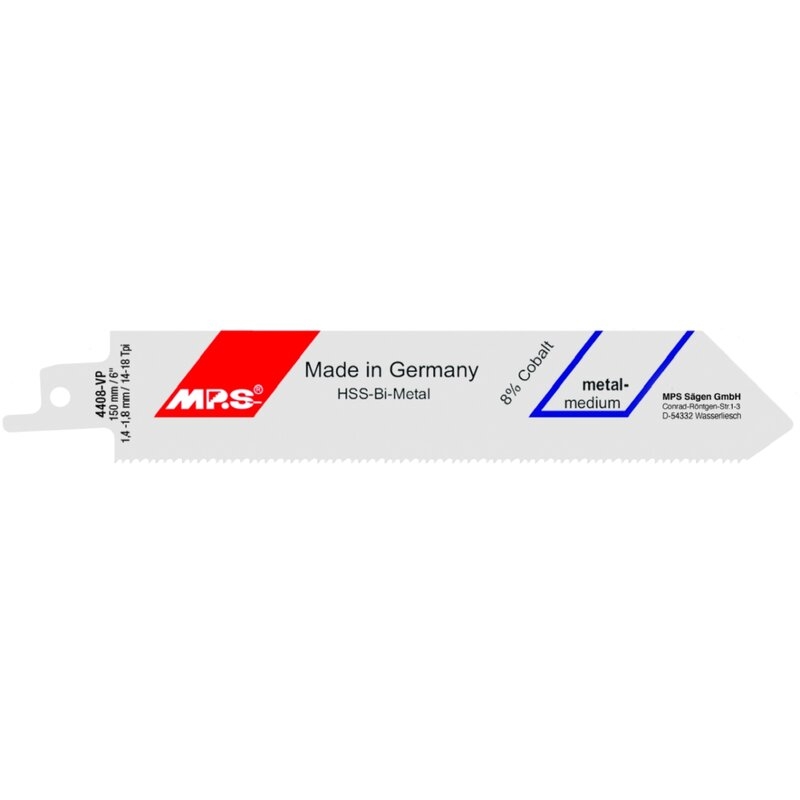 Hoja de sierra de sable Profi-Line-Metal 4408-VP MPS