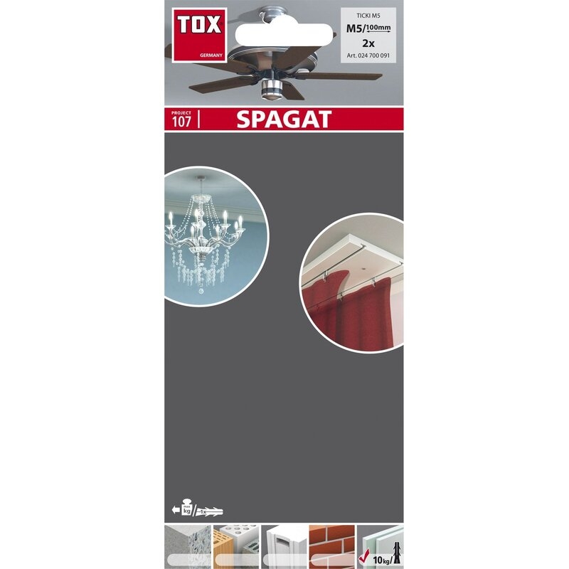 Taco autoexpansible TICKIM SPAGAT Tox