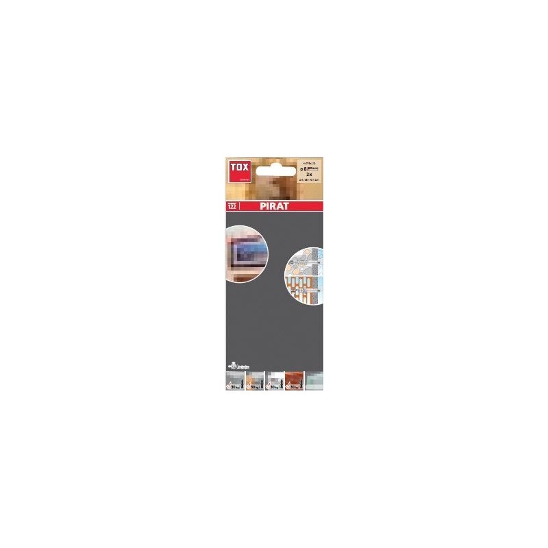 Taco con gancho H-TFS-L PIRAT Tox