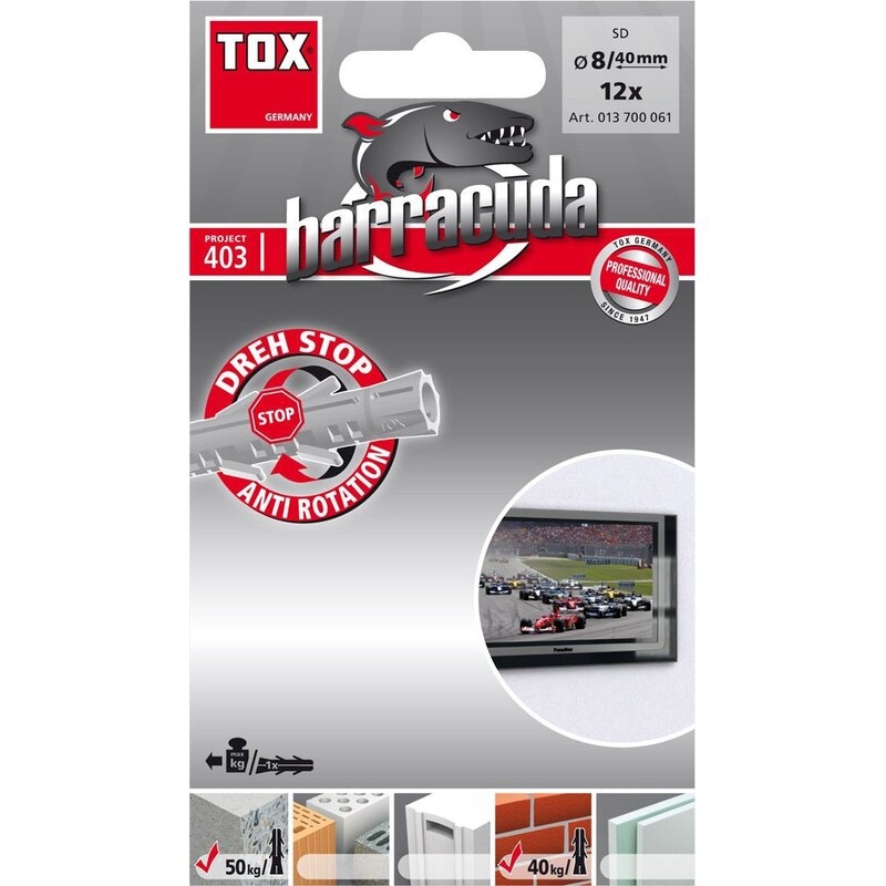 Taco expansible SD BARRACUDA Tox