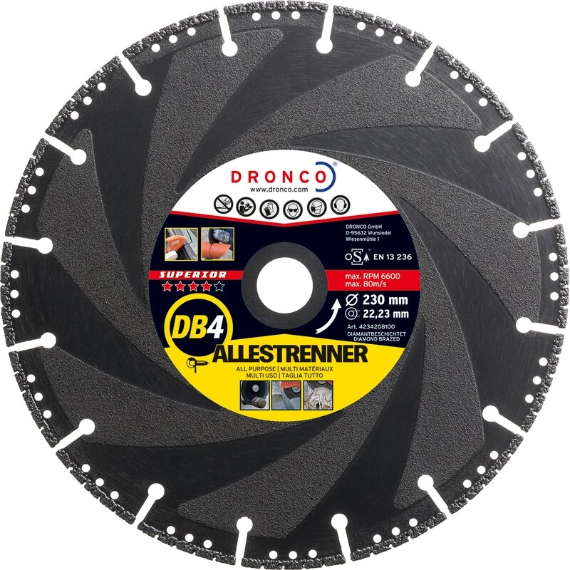 Disco de diamante Superior DB4 - Todo uso (Antes DB) Dronco