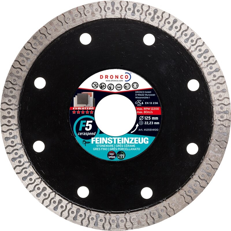 Disco de diamante Evolution F5 Ceraspeed - Gres (Antes GRFC) Dronco
