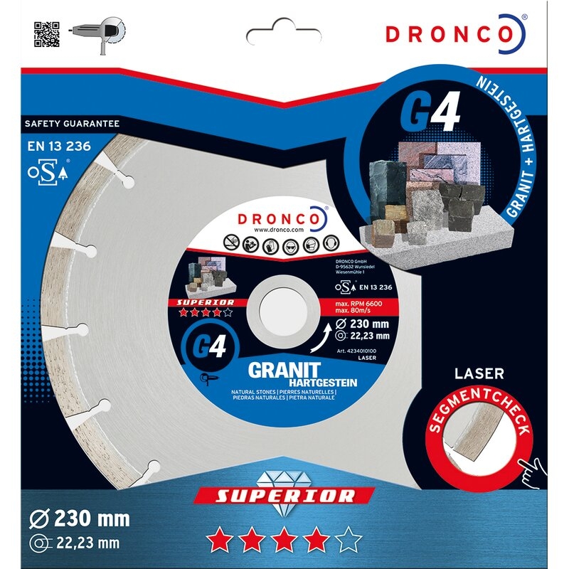 Disco de diamante Superior G4 - Granito (Antes LT36) Dronco
