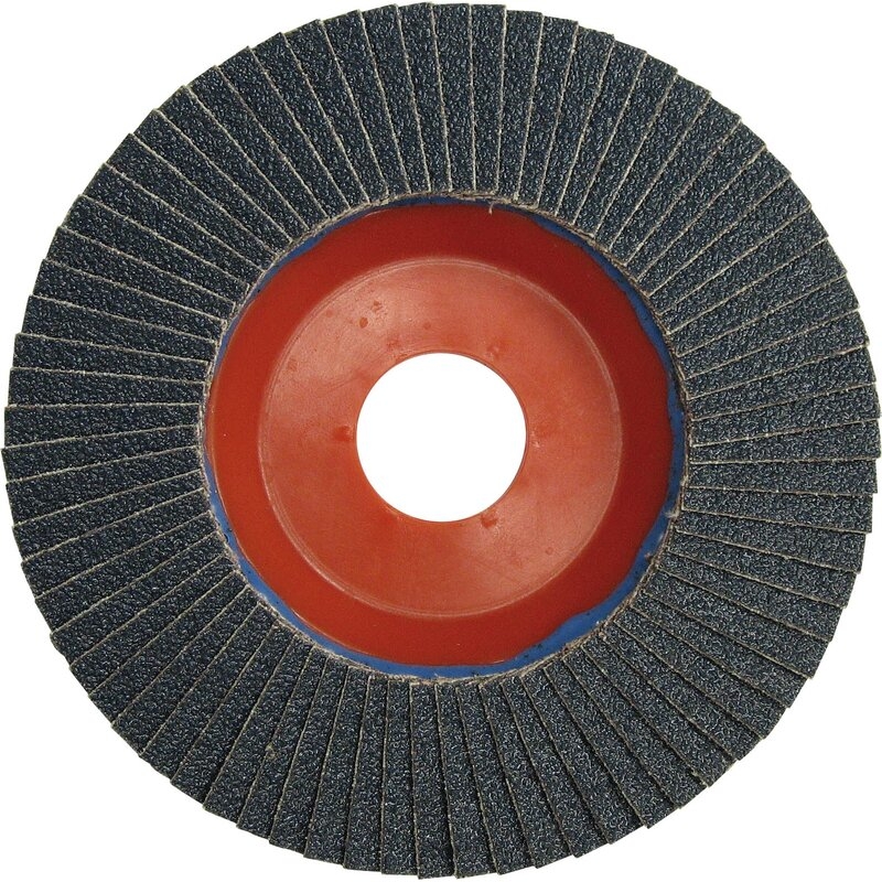 Disco de láminas abrasivas zirconio base plástico plana K-AZA   Dronco