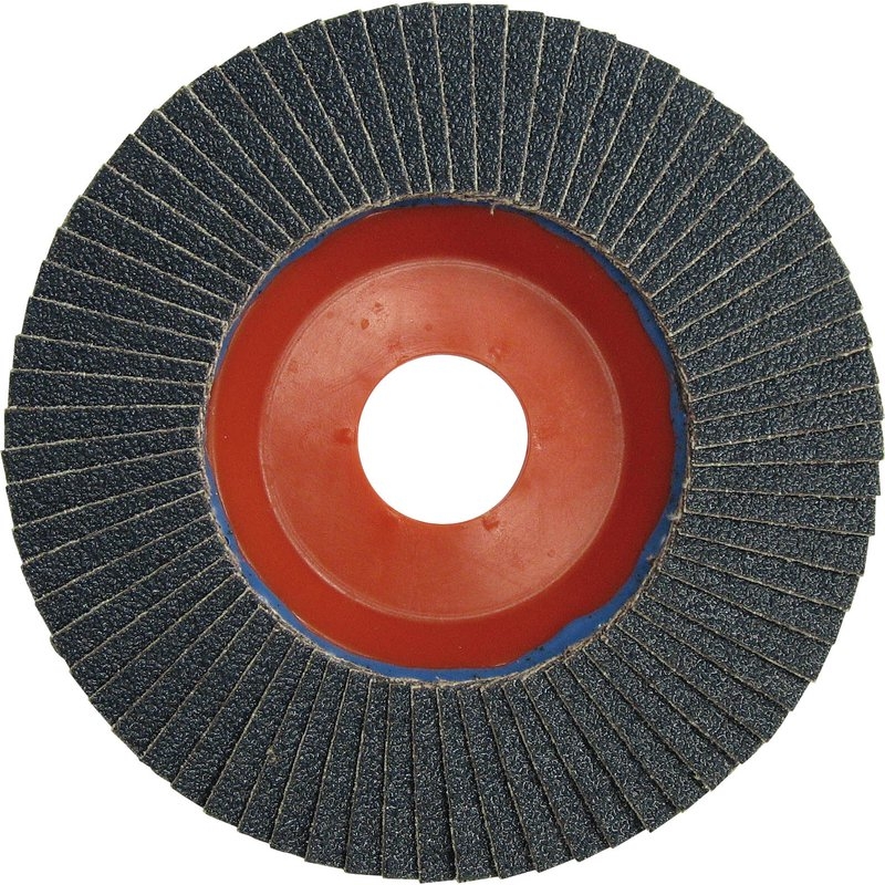 Disco de láminas abrasivas zirconio base plástico plana K-AZA   Dronco