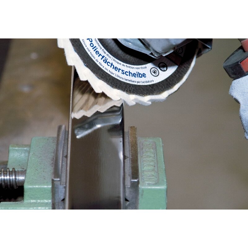 Discos de láminas de fieltro para pulir/abrillantar POLIMAXX 4 Dronco