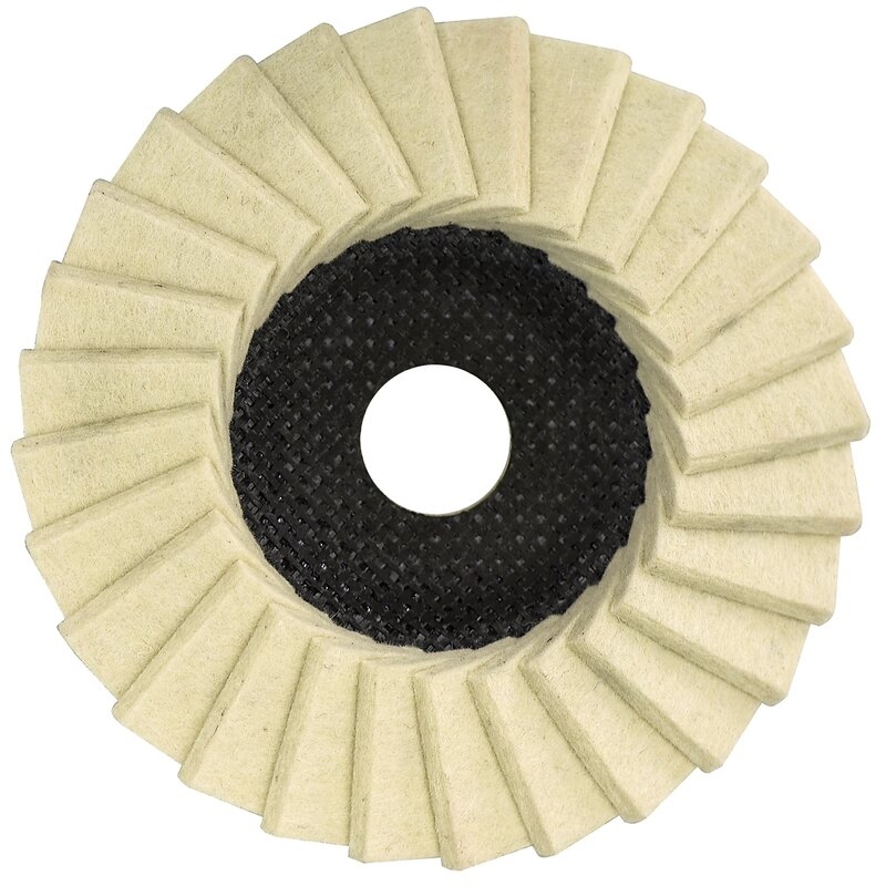 Discos de láminas de fieltro para pulir/abrillantar POLIMAXX 4 Dronco