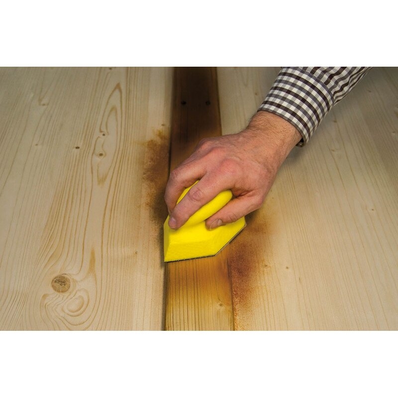 Set de lijadora hexagonal 150x75 mm Dronco