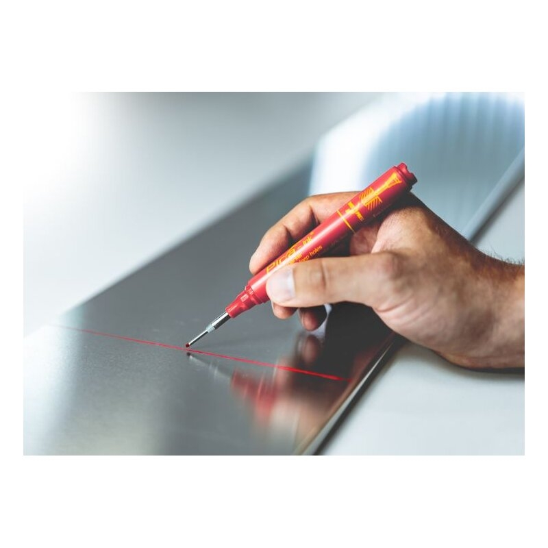 Marcador permanente de tinta para agujeros profundos Pica Ink Pica