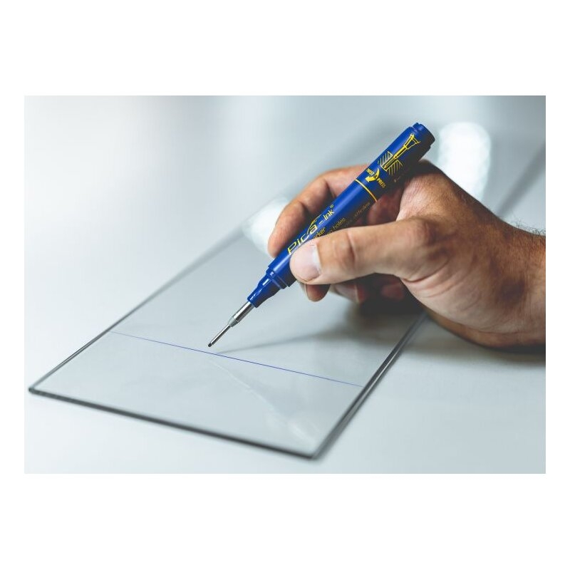 Marcador permanente de tinta para agujeros profundos Pica Ink Pica