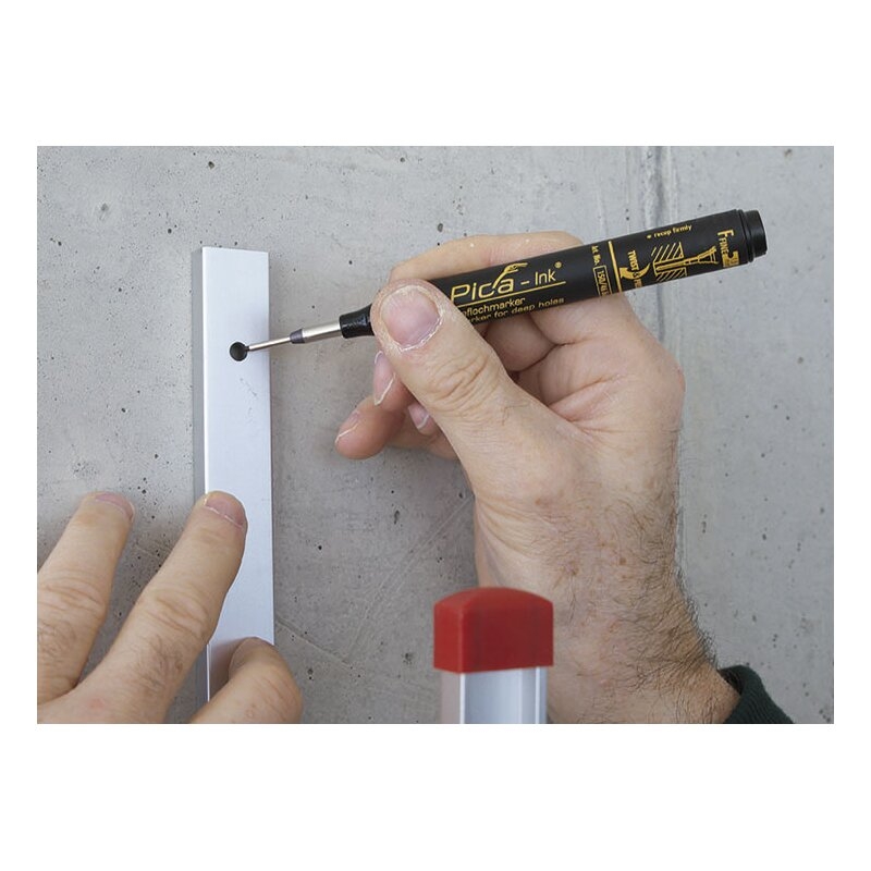 Marcador permanente de tinta para agujeros profundos Pica Ink Pica