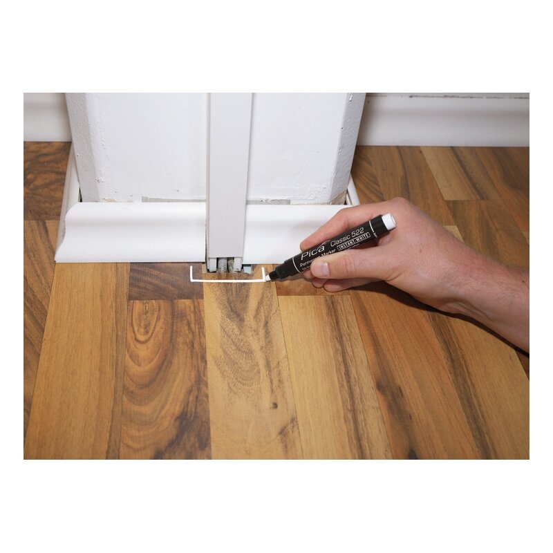 Marcador blanco permanente con punta gruesa Classic 522 Instant White Pica