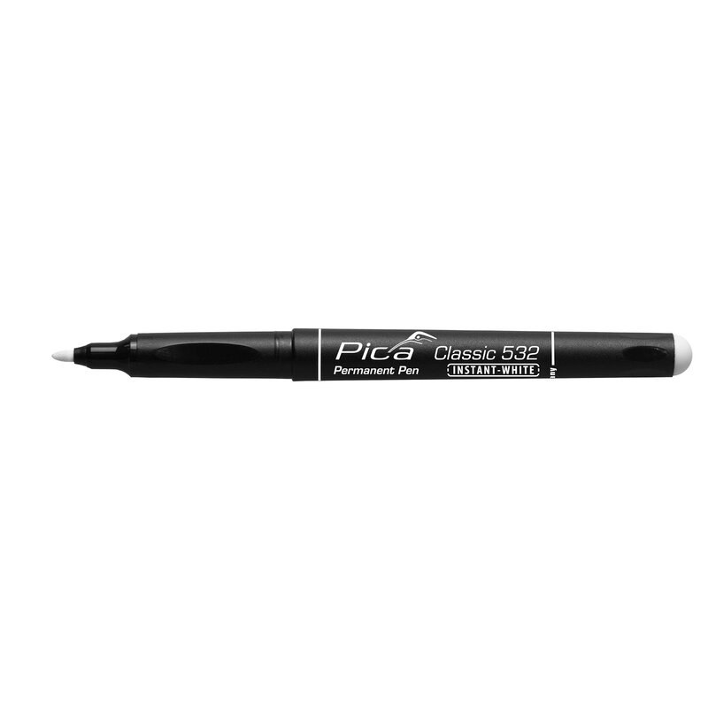 Marcador blanco permanente con punta media Classic 532 Instant White Pica