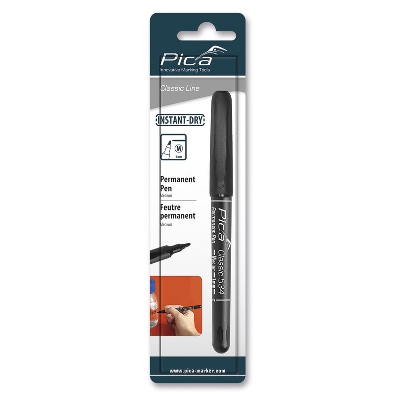 Marcador permanente con punta media Classic 534 Pica