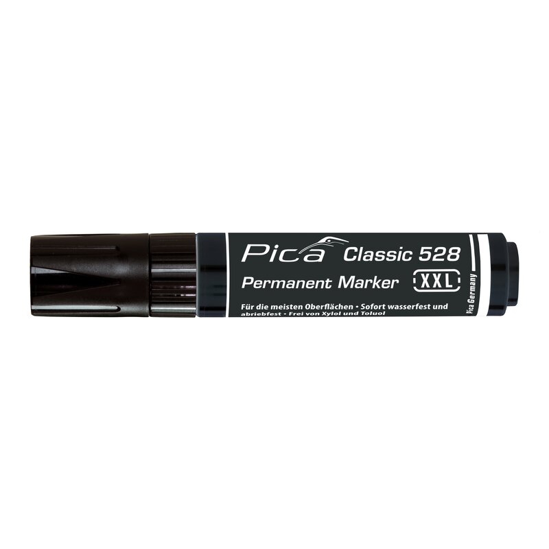 Marcador permanente XXL con punta tipo cincel Classic 528 Pica