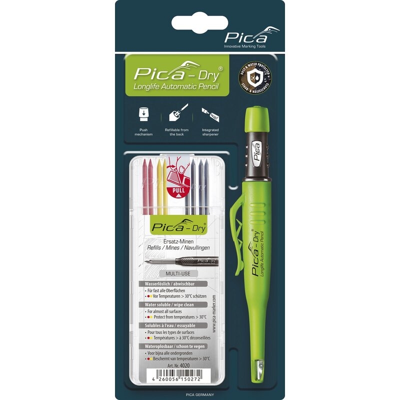 Packs de marcador 3030 Pica-Dry® y estuche de minas Pica