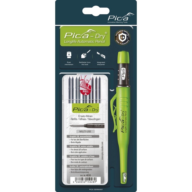 Packs de marcador 3030 Pica-Dry® y estuche de minas Pica