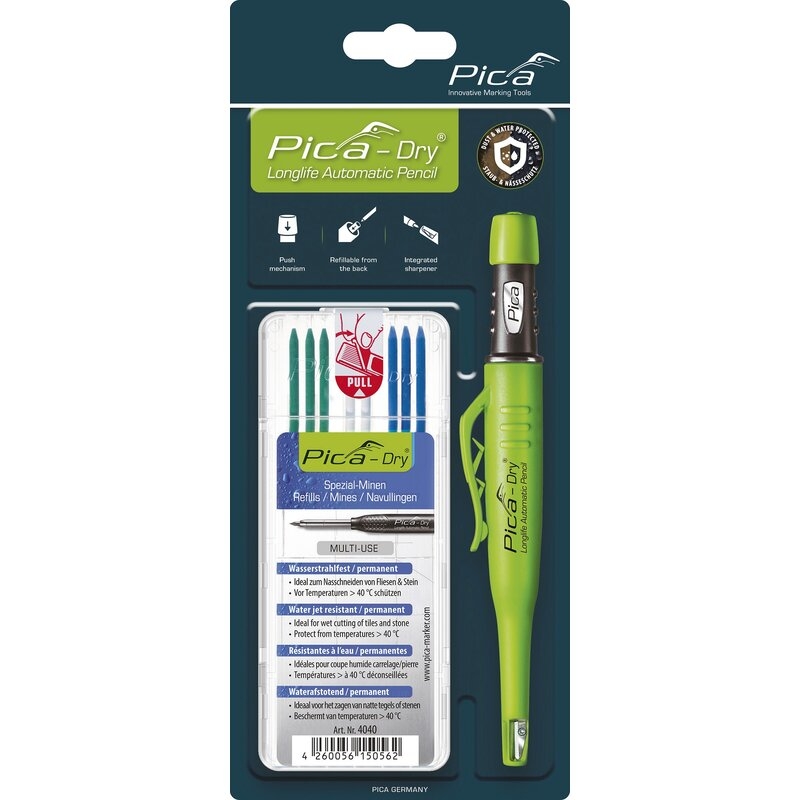 Packs de marcador 3030 Pica-Dry® y estuche de minas Pica