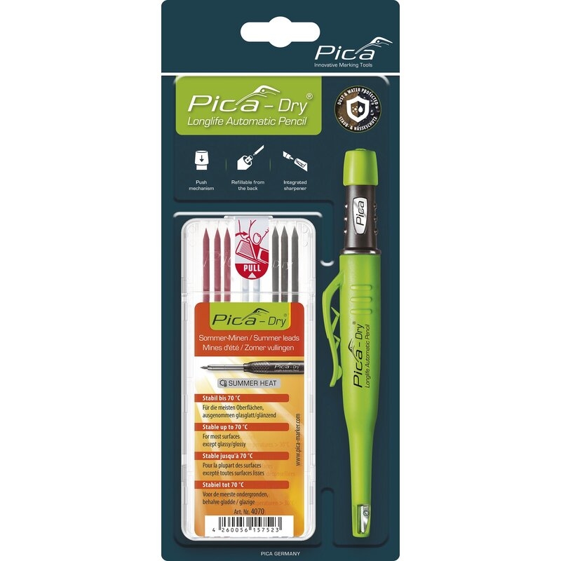 Packs de marcador 3030 Pica-Dry® y estuche de minas Pica